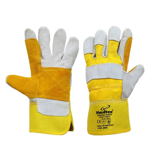 Double Palm Leather Gloves Leather Hand Gloves